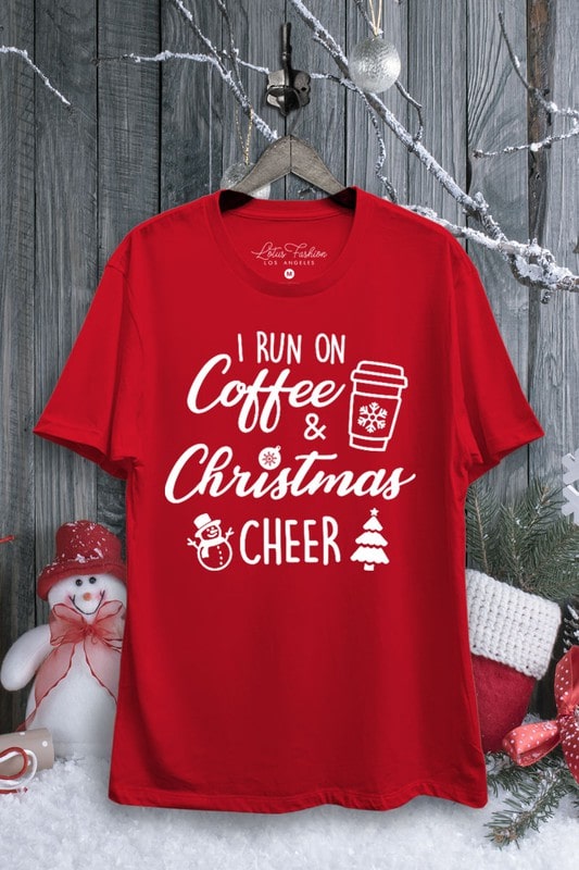 Coffee & Christmas Cheer Tee